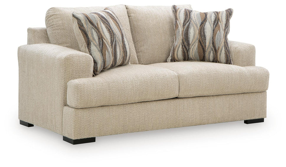 Lofwood Oatmeal Loveseat