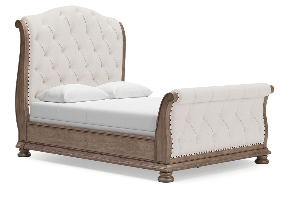 Ardenfield Queen Upholstered Sleigh Bed