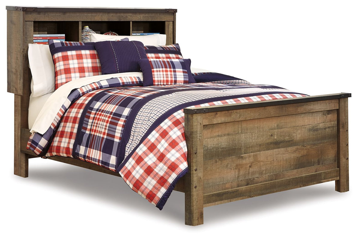 Trinell Full Bookcase Bed