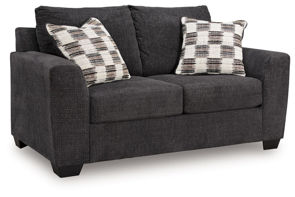 Loreo Ebony Loveseat