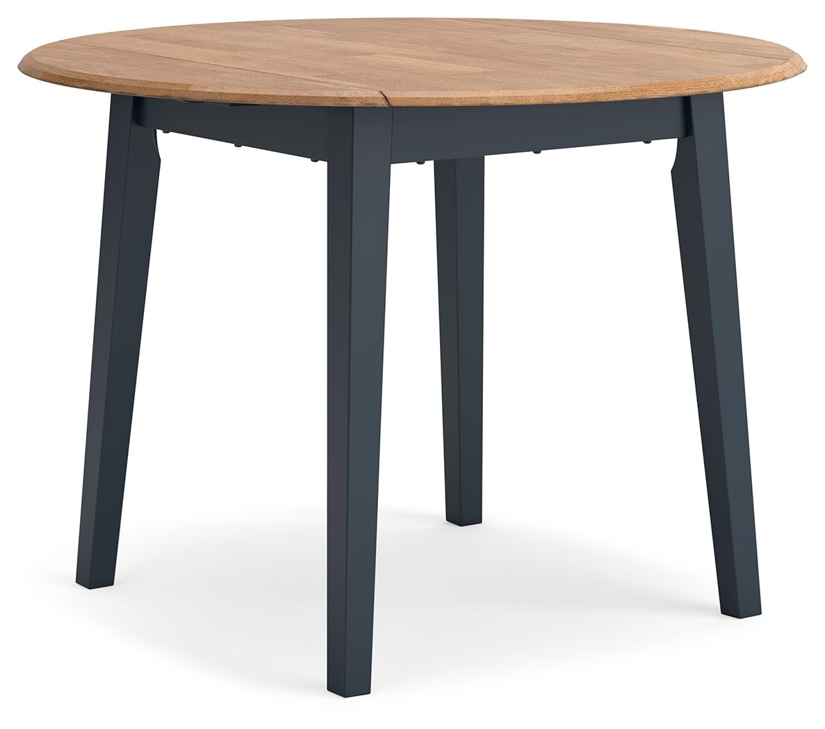 Gesthaven Natural/Blue Round Dining Table