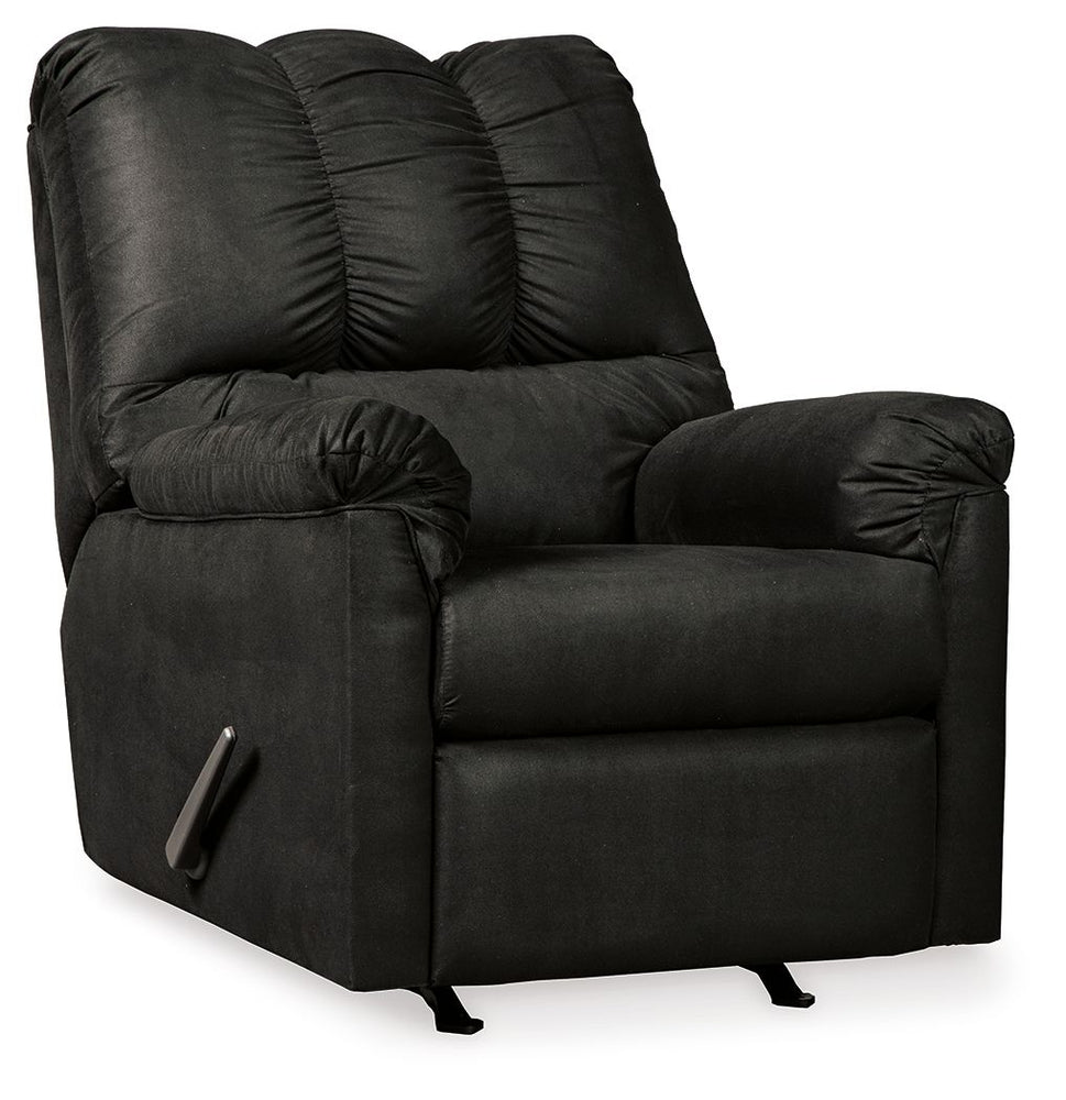 Darcy Black Rocker Recliner