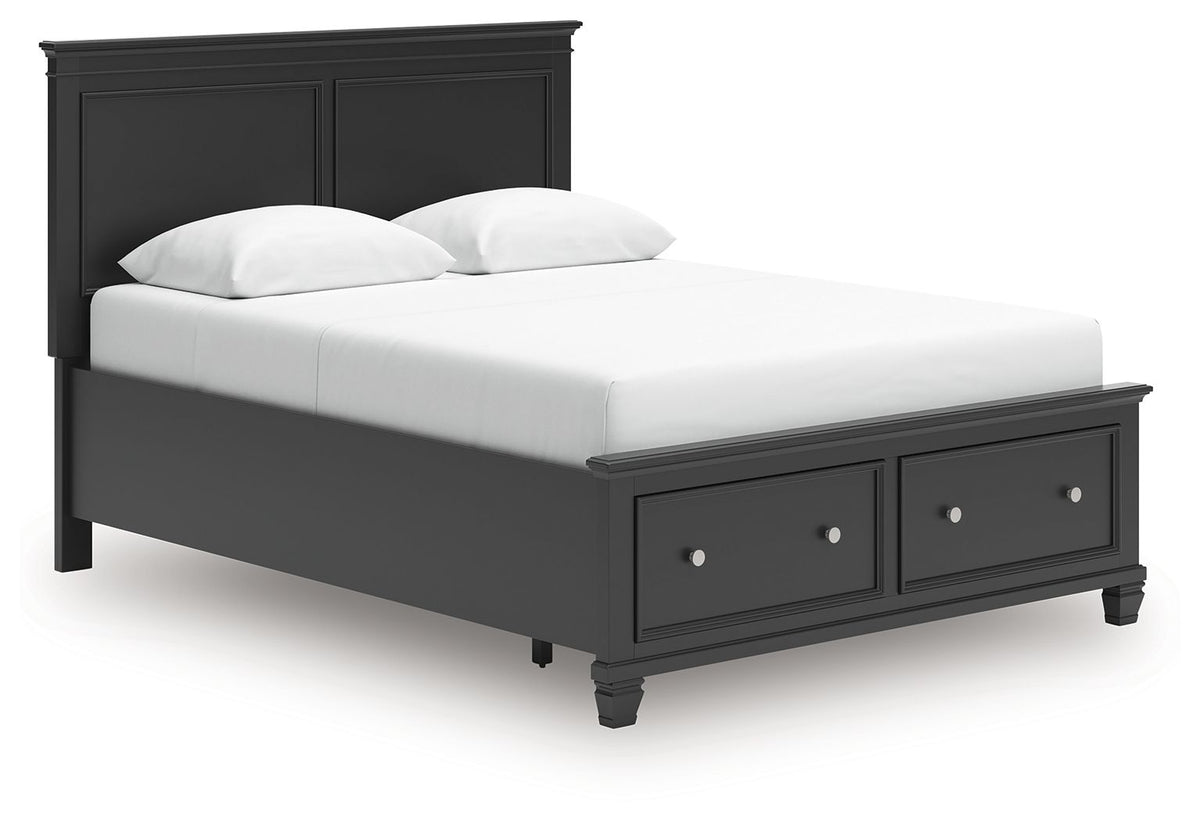 Lanolee Queen Storage Bed