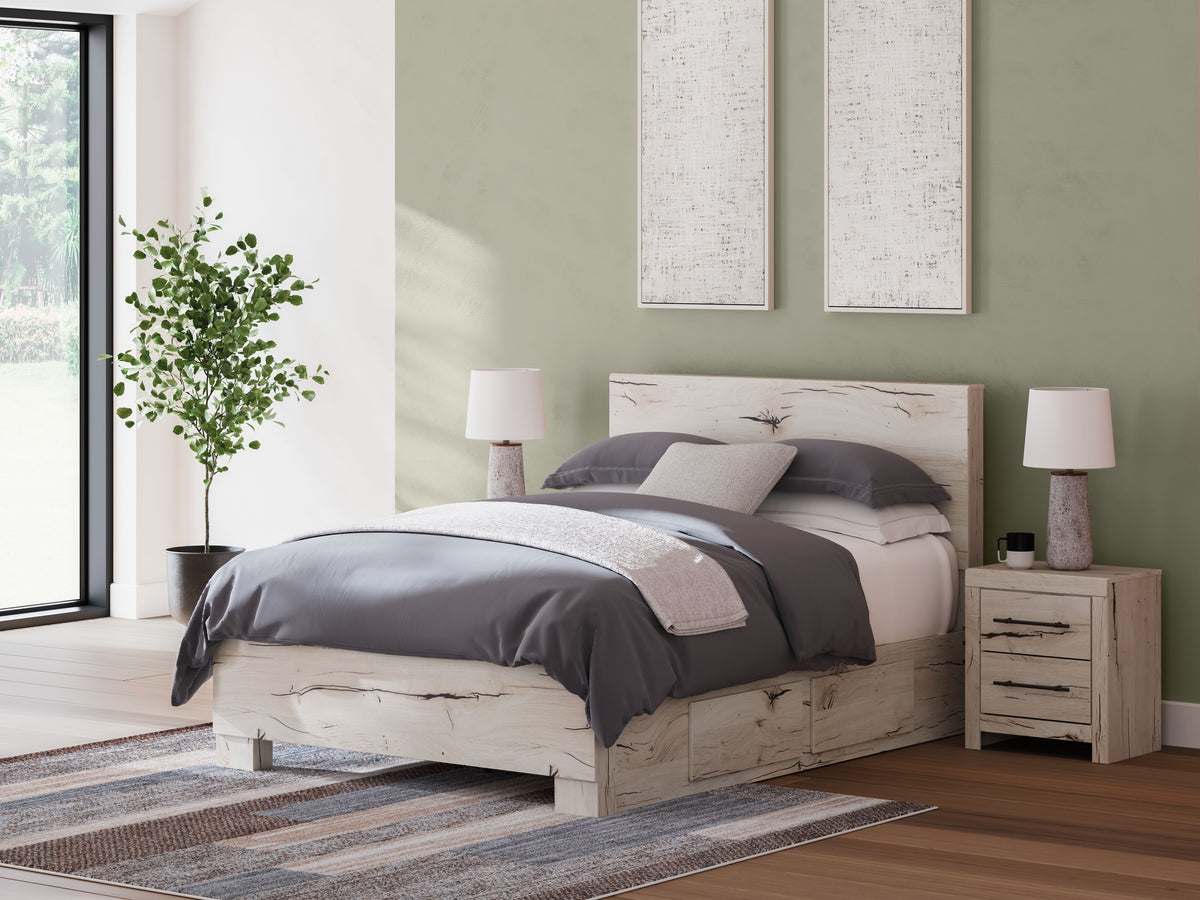 Lawroy Queen Bed with Storage (1 Storage Unit)