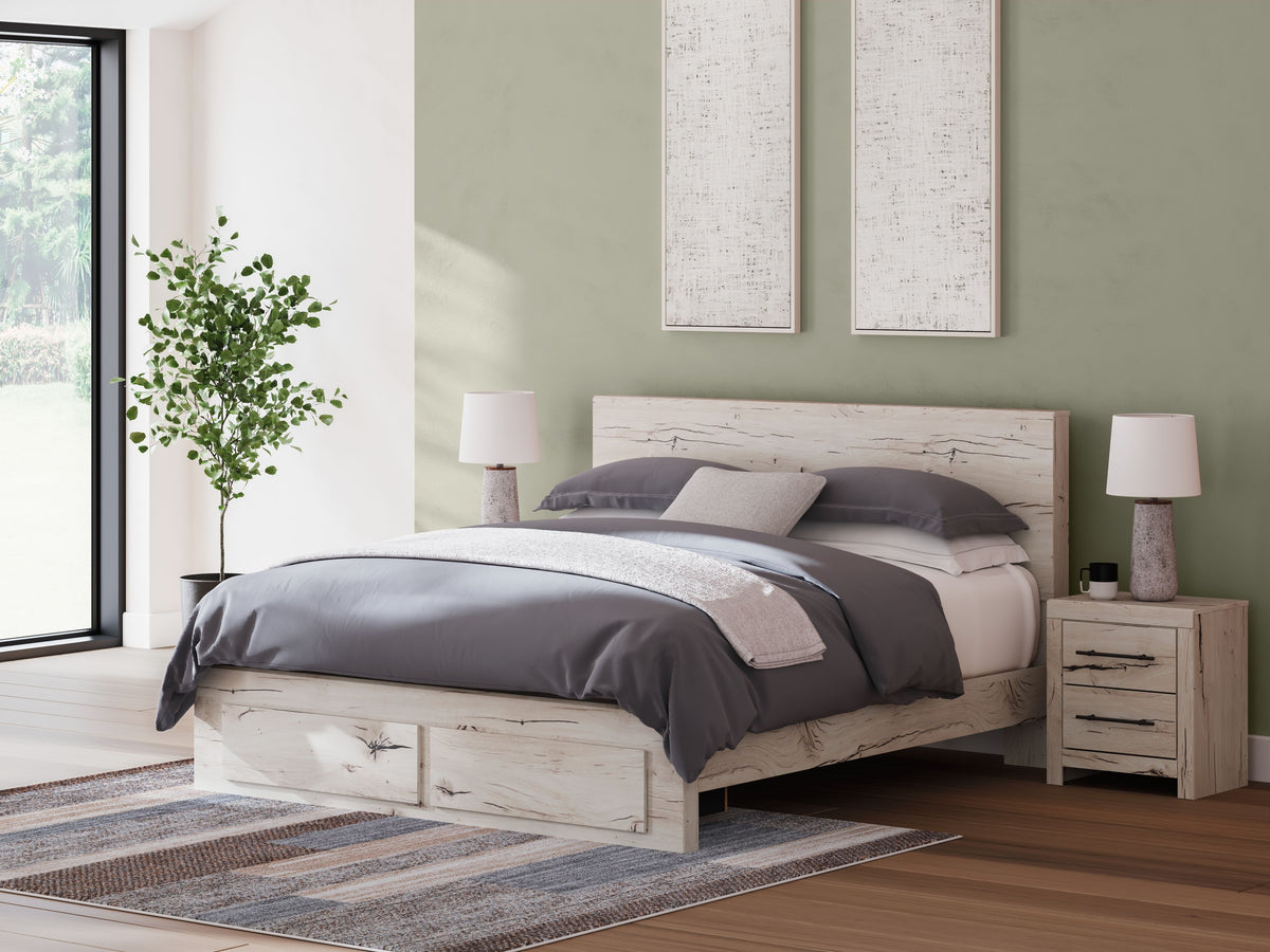 Lawroy King Storage Bed (1 Storage Unit)