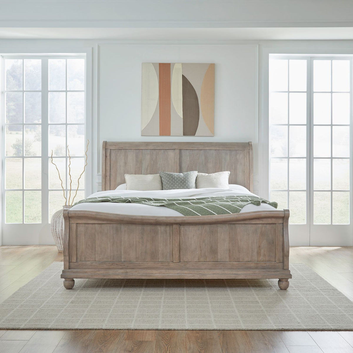Rustic Traditions Queen Sleigh Bed