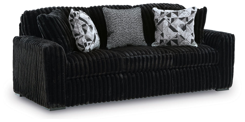Midnight-Madness Onyx Sofa