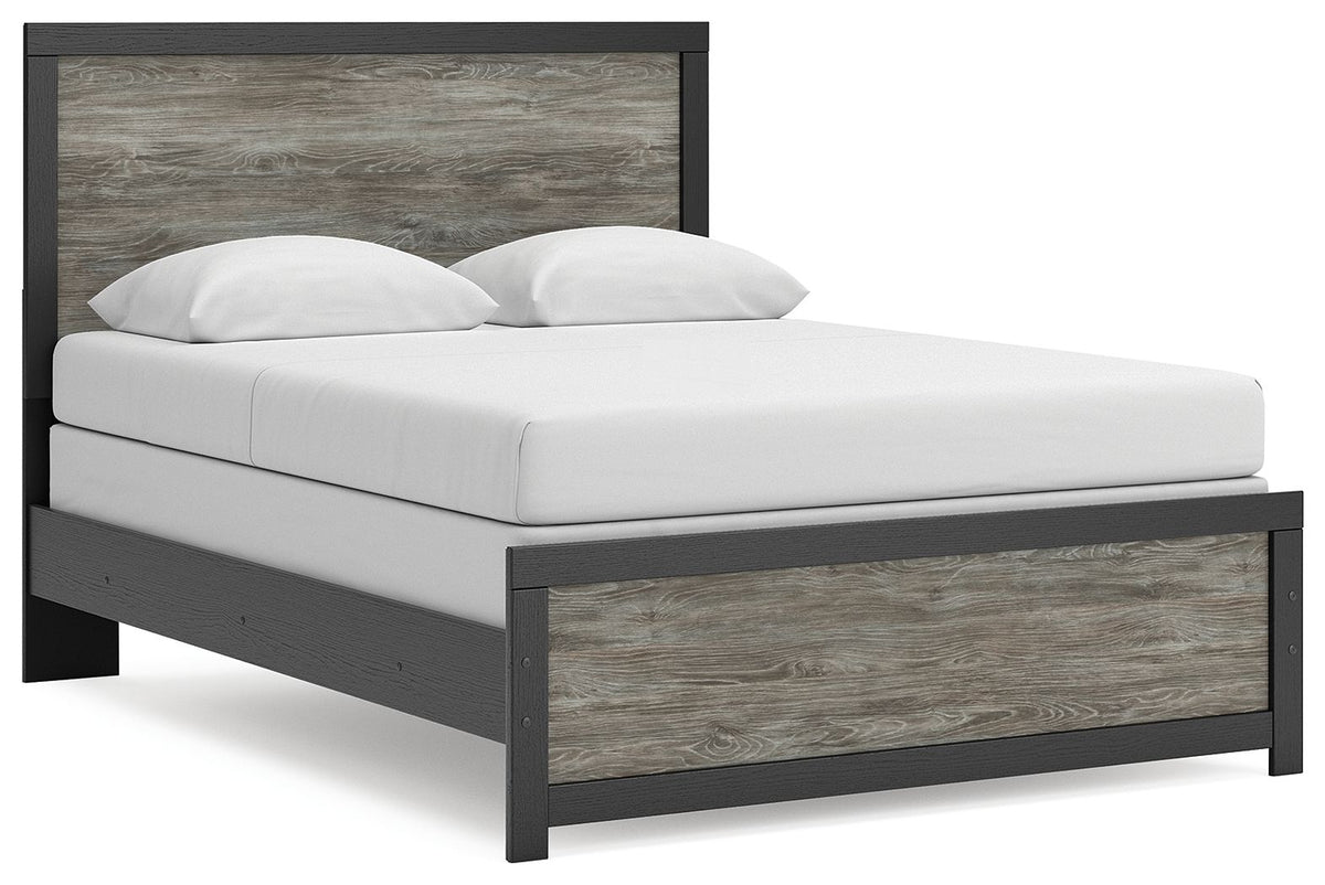 Broachmyn Black/Gray Queen Bed
