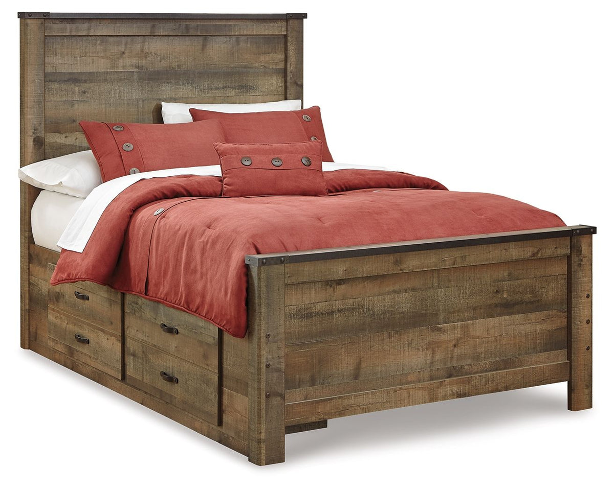 Trinell Full Bed with 2 Storage Drawers