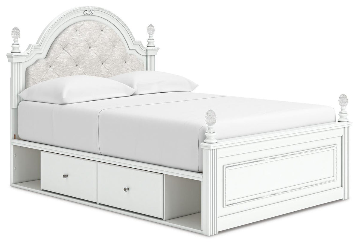 Kozlani Full Upholstered Bed with Storage