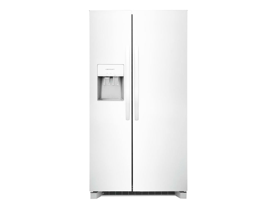 CROSLEY 25.6 Cu. Ft. SxS Refrigerator White
