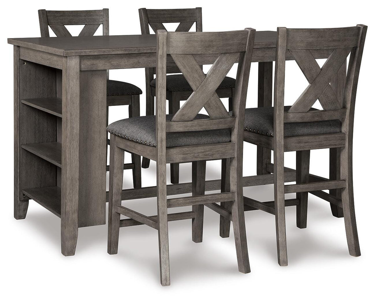 Caitbrook 5 Pc Counter Table Set