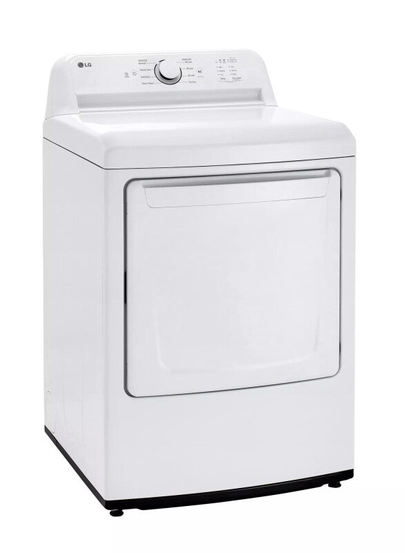 LG 7.3 Cu. Ft. Ultra Large Capacity Rear Control Electric Energy Star Dryer With Sensor Dry Dryer