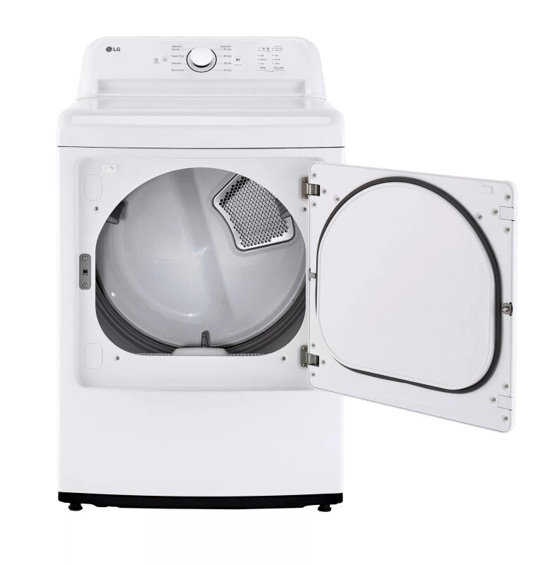 LG 7.3 Cu. Ft. Ultra Large Capacity Rear Control Electric Energy Star Dryer With Sensor Dry Dryer