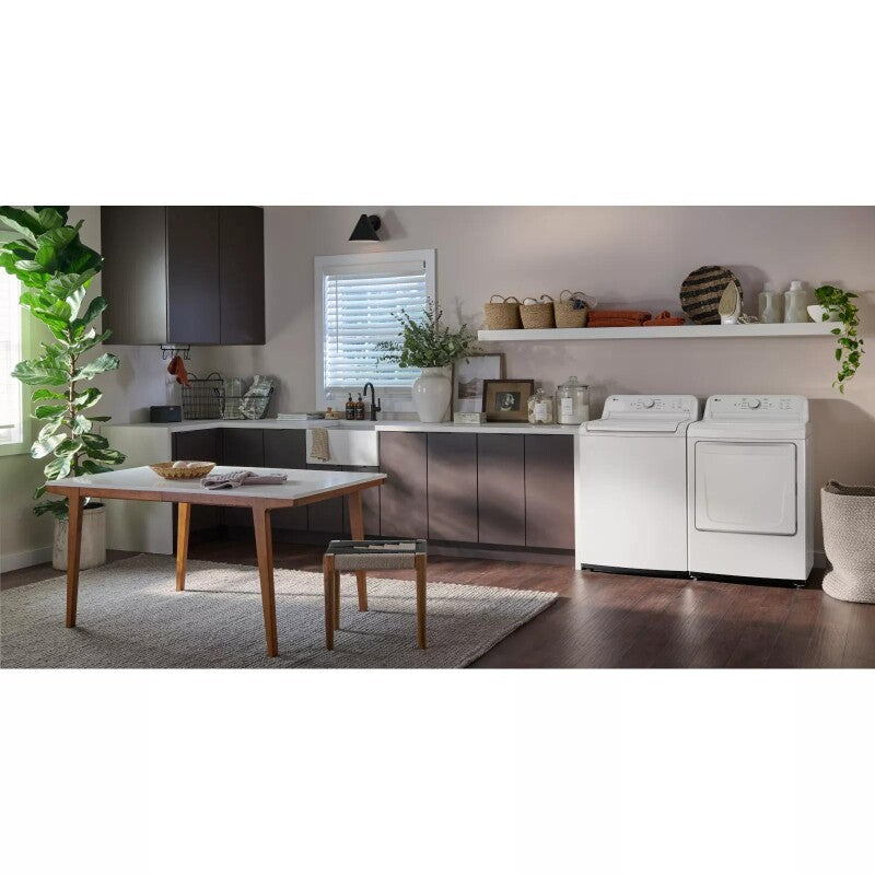 LG 7.3 Cu. Ft. Ultra Large Capacity Rear Control Electric Energy Star Dryer With Sensor Dry Dryer