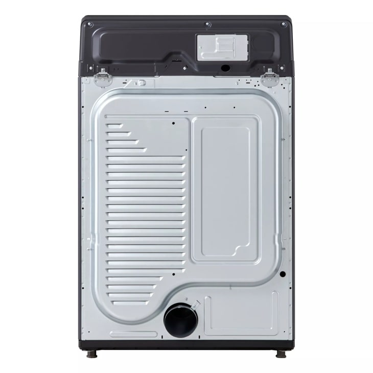 LG 7.3 Cu. Ft. Ultra Large Capacity Rear Control Electric Dryer With Easyload™ Door And Ai Sensing Matte Black Dryer