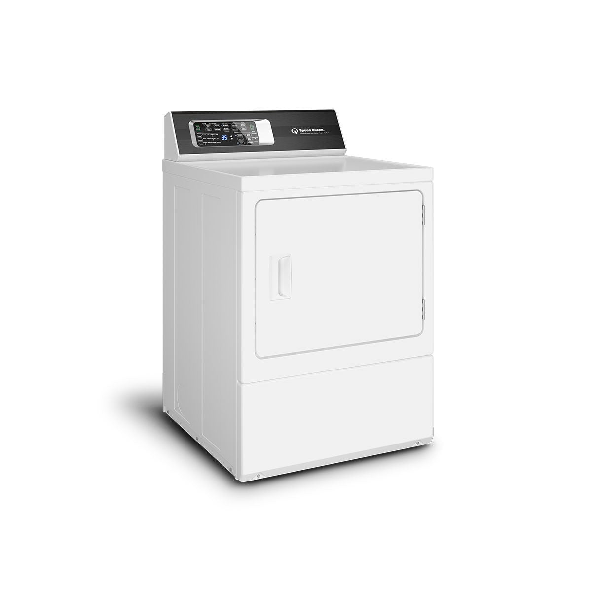 Speed Queen DR7 Sanitizing Electric Dryer with Pet Plus™ White Dryer