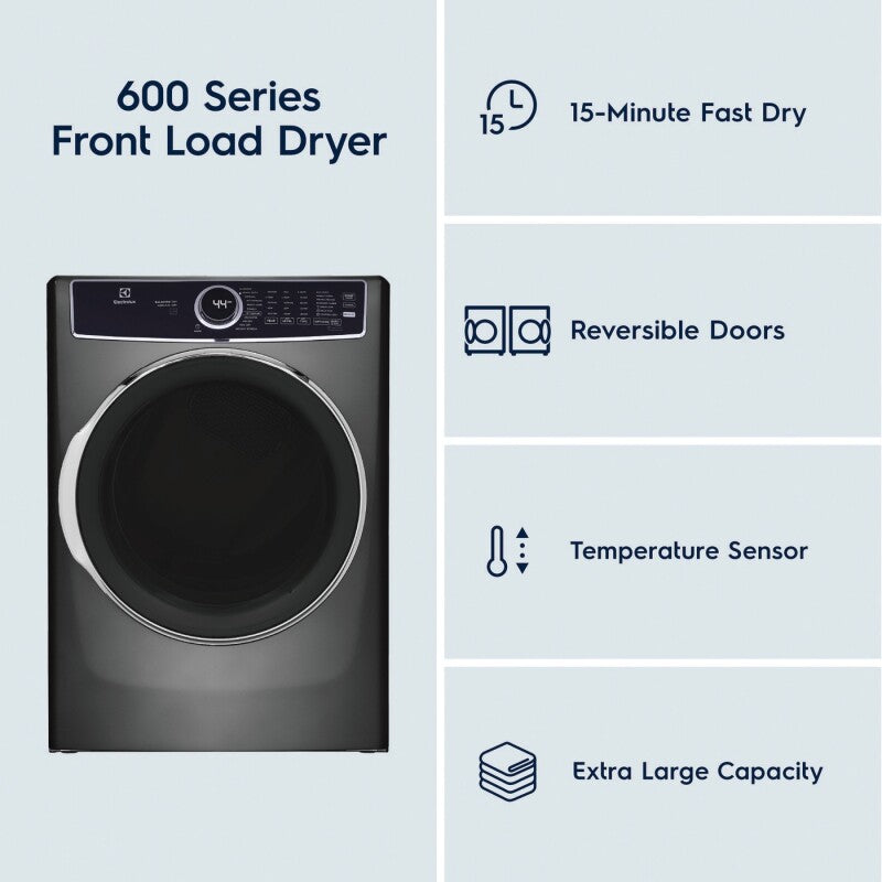 Electrolux 600 Series Electric Dryer - 8.0 Cu. Ft. Dryer