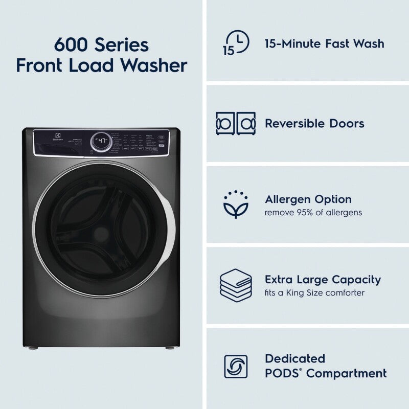 Electrolux 600 Series Front Load Washer with Smartboost® - 4.5 Cu. Ft. Washer