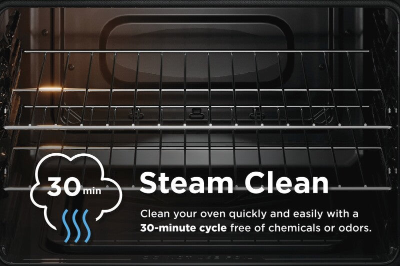 Frigidaire 30" Electric Range with Steam Clean Range