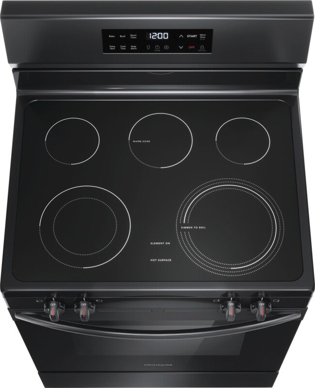 Frigidaire 30" Electric Range with Steam Clean Range