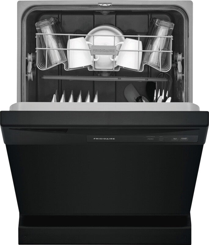 Frigidaire 24" Dishwasher Black Dishwasher