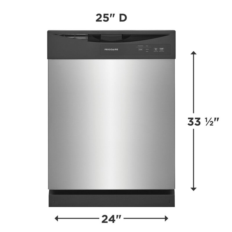 Frigidaire 24" Dishwasher White Dishwasher