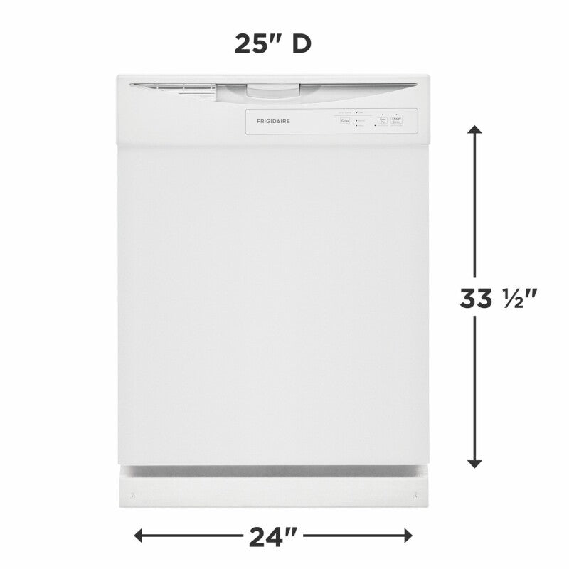 Frigidaire 24" Dishwasher White Dishwasher