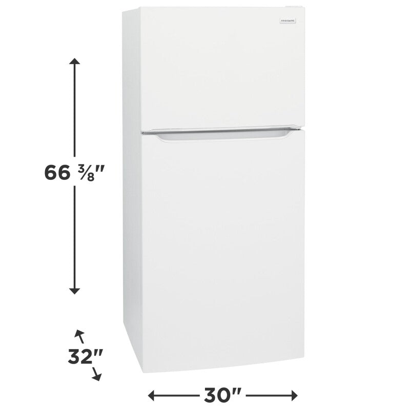 Frigidaire 20 Cu. Ft. Garage Ready Top Freezer Refrigerator White Refrigerator