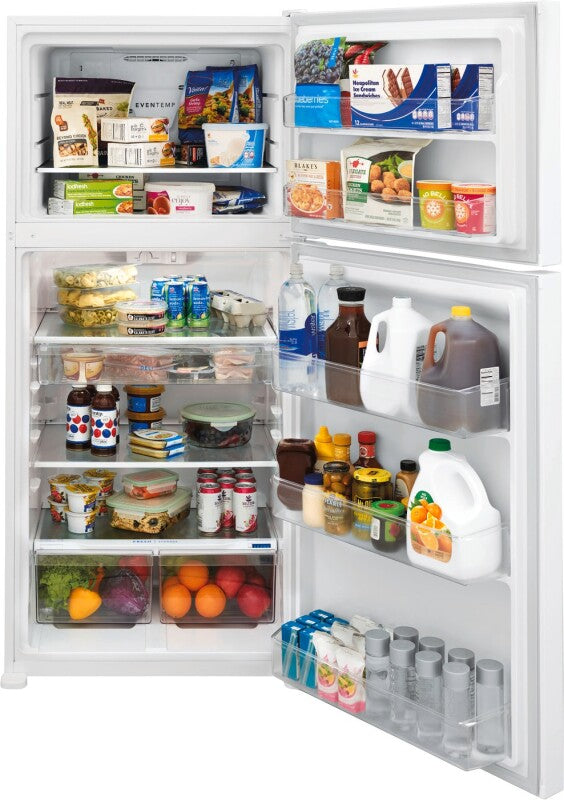 Frigidaire 20 Cu. Ft. Garage Ready Top Freezer Refrigerator White Refrigerator