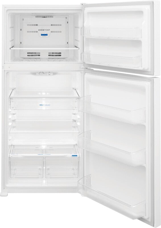 Frigidaire 20 Cu. Ft. Garage Ready Top Freezer Refrigerator White Refrigerator