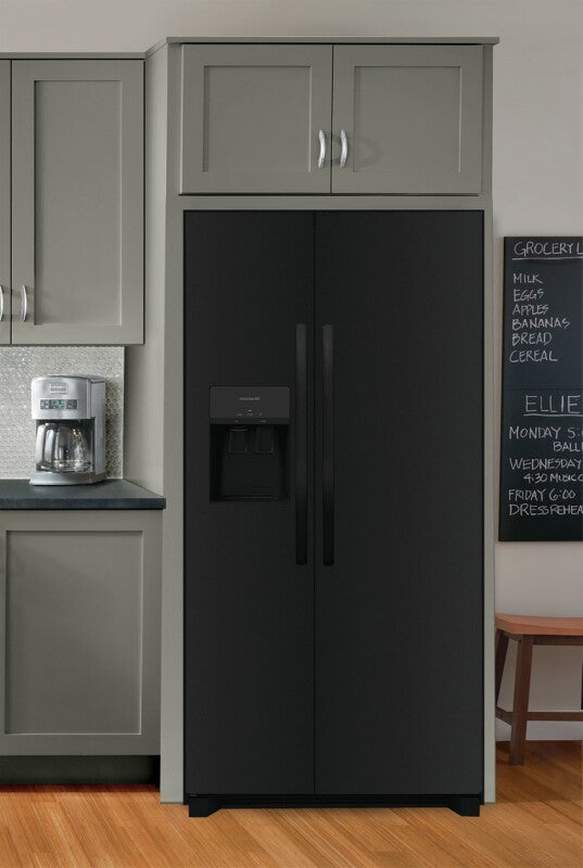 Frigidaire 26 Cu. Ft. 36" Standard-Depth Side-by-Side Refrigerator Black Refrigerator