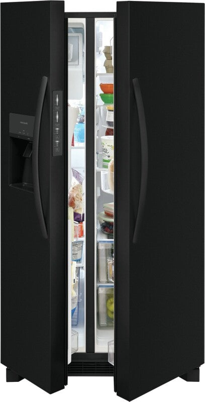 Frigidaire 26 Cu. Ft. 36" Standard-Depth Side-by-Side Refrigerator Black Refrigerator