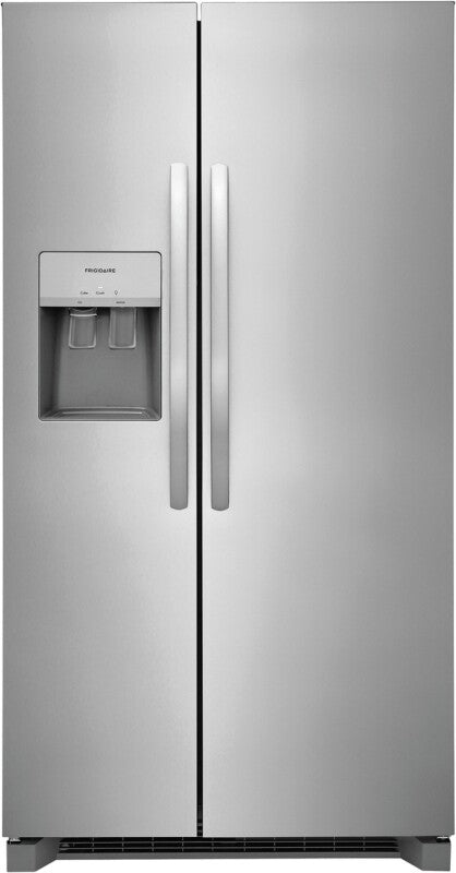 Frigidaire 26 Cu. Ft. 36" Standard-Depth Side-by-Side Refrigerator Stainless Steel Refrigerator