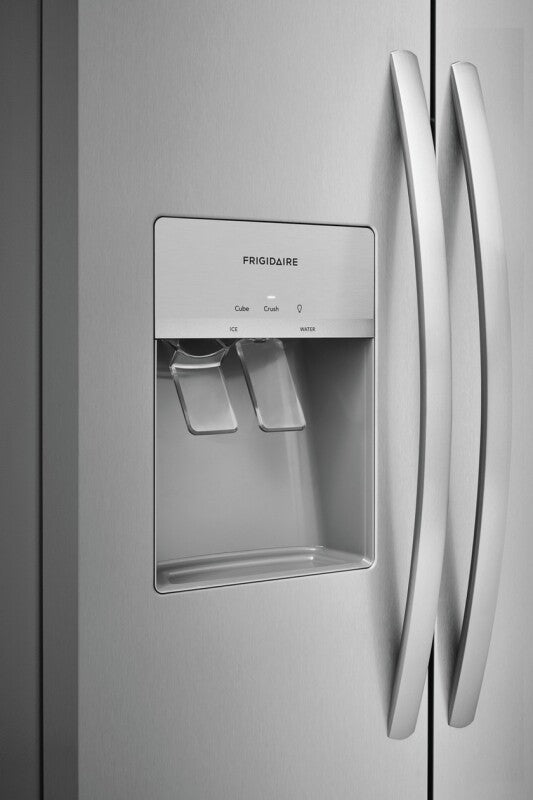 Frigidaire 26 Cu. Ft. 36" Standard-Depth Side-by-Side Refrigerator Stainless Steel Refrigerator