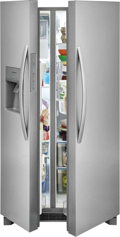 Frigidaire 26 Cu. Ft. 36" Standard-Depth Side-by-Side Refrigerator Stainless Steel Refrigerator