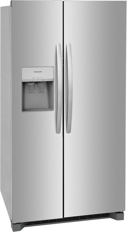 Frigidaire 26 Cu. Ft. 36" Standard-Depth Side-by-Side Refrigerator Stainless Steel Refrigerator