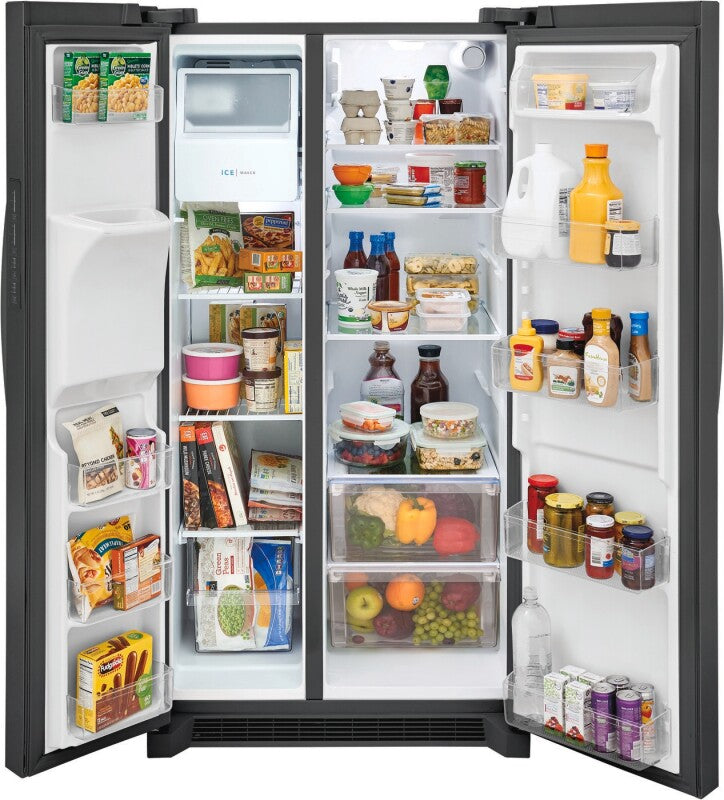 Frigidaire 26 Cu. Ft. 36" Standard-Depth Side-by-Side Refrigerator White Refrigerator