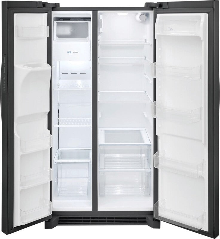 Frigidaire 26 Cu. Ft. 36" Standard-Depth Side-by-Side Refrigerator White Refrigerator
