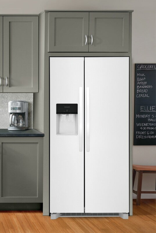 Frigidaire 26 Cu. Ft. 36" Standard-Depth Side-by-Side Refrigerator White Refrigerator