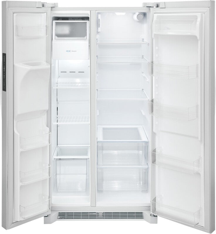Frigidaire 26 Cu. Ft. 36" Standard-Depth Side-by-Side Refrigerator White Refrigerator