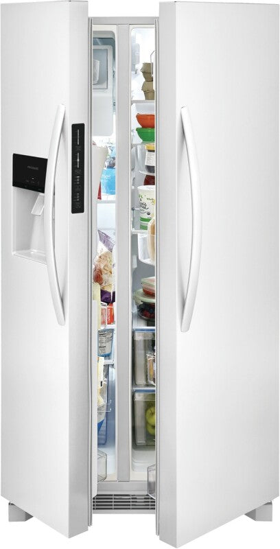Frigidaire 26 Cu. Ft. 36" Standard-Depth Side-by-Side Refrigerator White Refrigerator