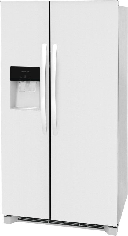 Frigidaire 26 Cu. Ft. 36" Standard-Depth Side-by-Side Refrigerator White Refrigerator