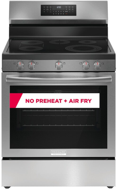 Frigidaire Gallery 30" Electric Range with No Preheat + Air Fry Range