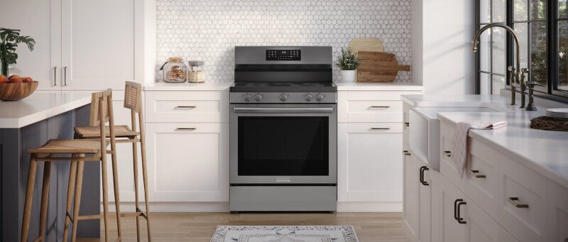Frigidaire Gallery 30" Electric Range with No Preheat + Air Fry Range