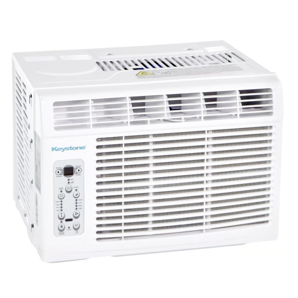 Keystone 12,000 BTU Window-Mounted Air Conditioner with Follow Me LCD Remote Control Air Conditioner