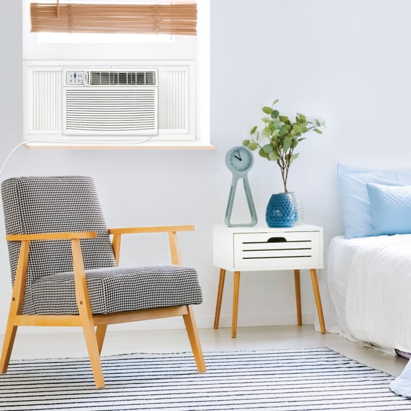 Keystone 18,800/18,400 BTU 230V Window Air Conditioner with 16,000 BTU Supplemental Heat Capability Air Conditioner
