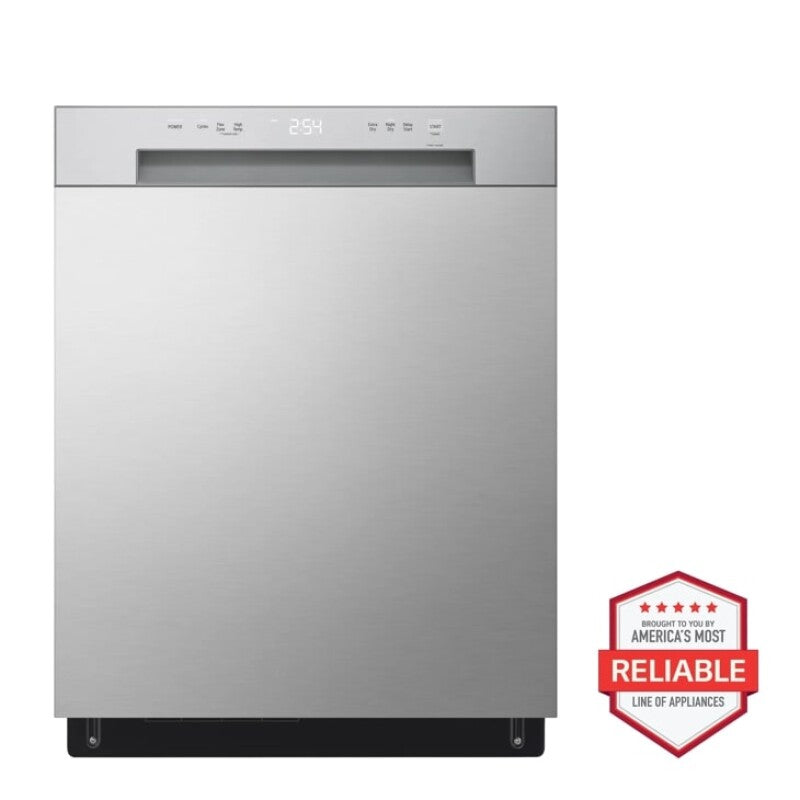 LG Front Control Dishwasher With Lodecibel Operation And Dynamic Dry™ Dishwasher