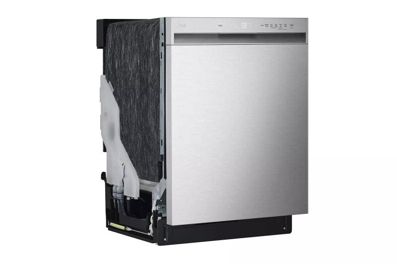 LG 24 Inch Wide Quadwash™ Front Control Dishwasher - Stainless Steel Dishwasher