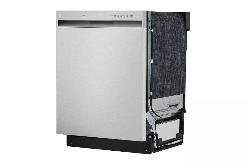 LG 24 Inch Wide Quadwash™ Front Control Dishwasher - Stainless Steel Dishwasher